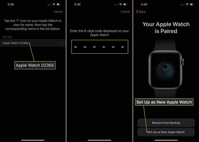 Apple Watch를 iPhone과 쌍으로 연결하는 방법