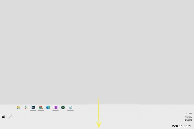 Windows 10에서 작업 표시줄을 작게 만드는 방법 