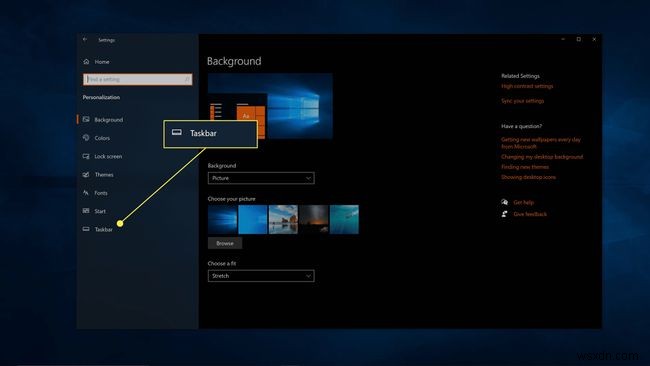 Windows 10 시스템 트레이에서 아이콘을 표시하거나 숨기는 방법