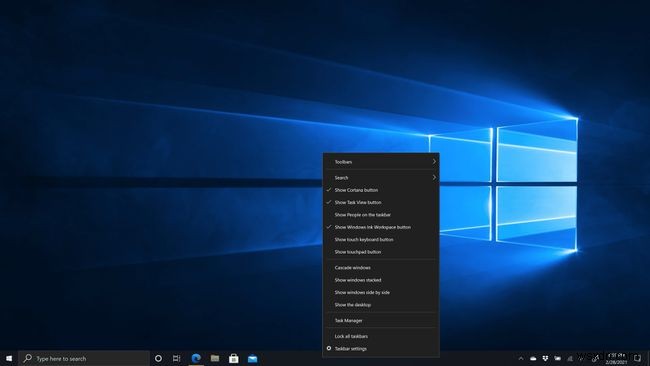 Windows 10에서 빠른 실행 도구 모음을 추가하는 방법