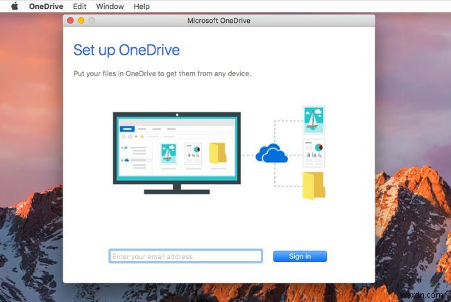 Mac용 Microsoft OneDrive 설정 방법