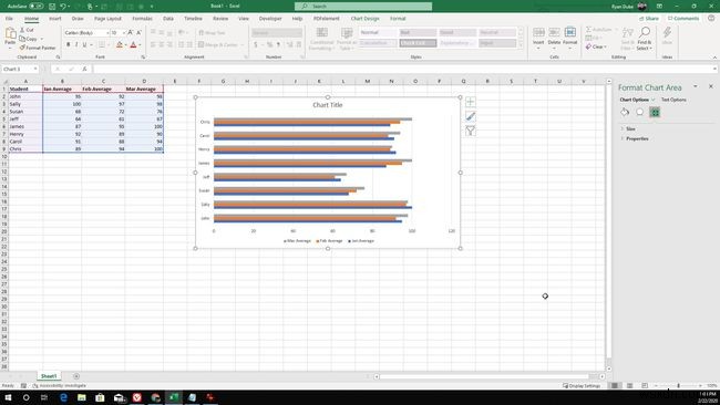 Excel에서 막대 그래프를 만드는 방법