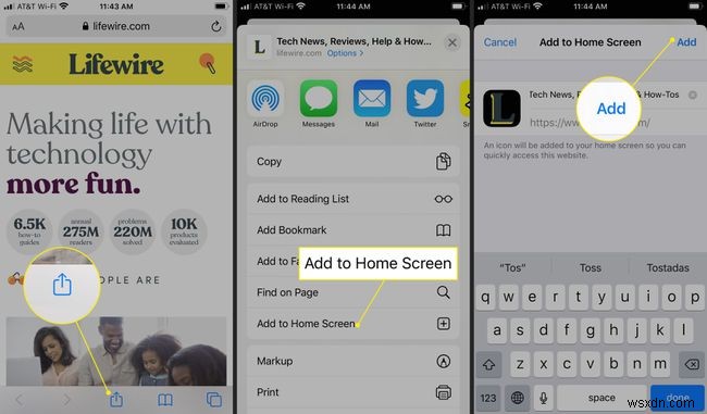 iPhone Safari에서 책갈피를 추가, 편집 및 삭제하는 방법