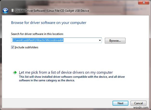 Windows 10/7에서 로컬 HDD로 이동식 USB 플래시 드라이브
