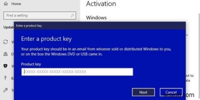 Windows 10 제품 키를 복구하는 방법