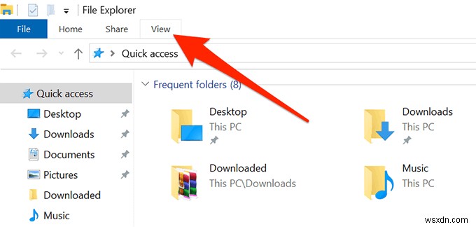 Windows 10에서 숨겨진 파일을 표시하는 방법