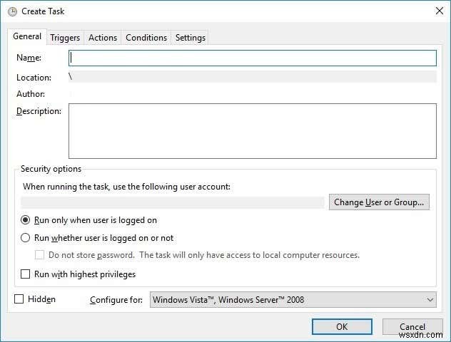 Windows 10 작업 스케줄러를 사용하여 거의 모든 작업 자동화