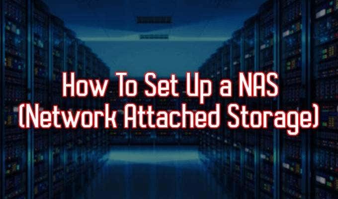 NAS(Network Attached Storage) 설정 방법
