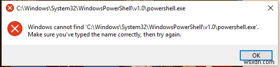 Windows 10의 시작 메뉴에서 Windows PowerShell 누락 문제를 해결하는 방법 