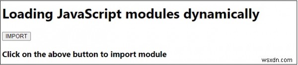JavaScript 모듈을 동적으로 로드 