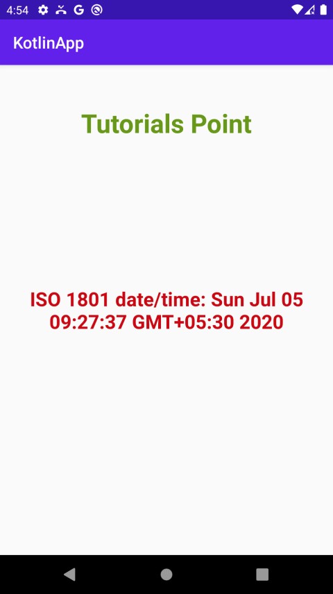 Kotlin을 사용하여 Android에서 ISO 8601 문자열을 날짜/시간 객체로 변환하는 방법은 무엇입니까? 