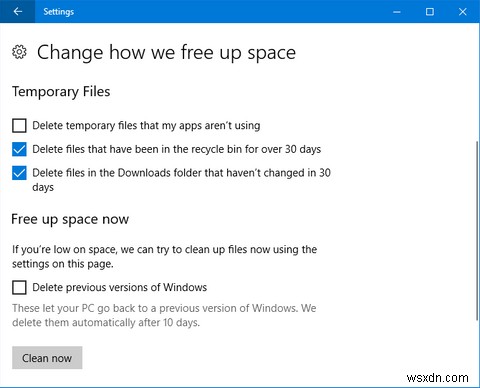 Windows 10 Fall Creators Update의 9가지 새로운 설정 기능 