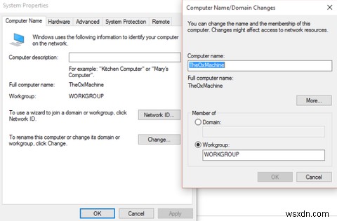 Windows 10 컴퓨터의 이름을 변경하는 방법 