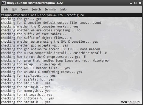 Ubuntu Linux에서 TAR GZ 및 TAR BZ2 파일을 컴파일 및 설치하는 방법 