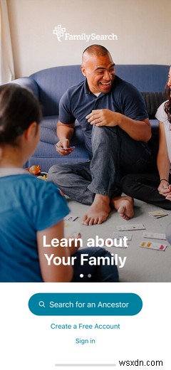 이 6가지 앱에 대해 알아보고 가족 역사를 공유하세요