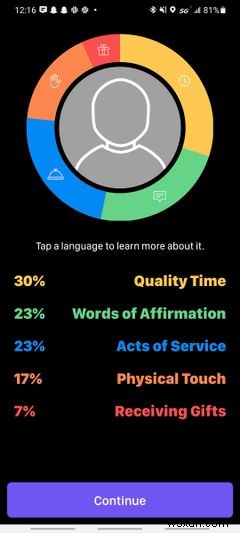 당신의 사랑의 언어는 무엇입니까? Love Nudge 앱에서 알아보세요 