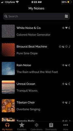 숙면에 도움이 되는 7가지 백색 소음 iPhone 앱 