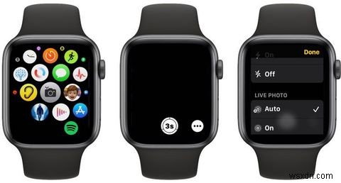 Apple Watch를 사용하여 iPhone 카메라를 제어하는 ​​방법