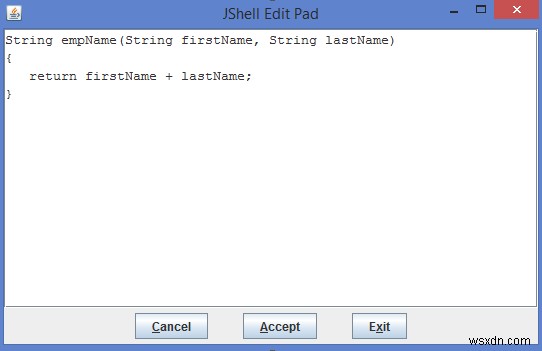 Java 9의 JShell에서 스니펫을 저장, 편집 및 삭제하는 방법은 무엇입니까? 