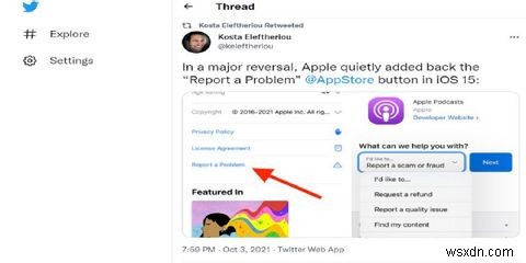 Apple, 새로운 문제 신고 버튼으로 앱 스토어 사기에 대처 
