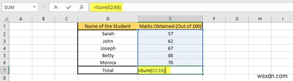 Microsoft Excel에 수식 및 함수를 삽입하는 방법