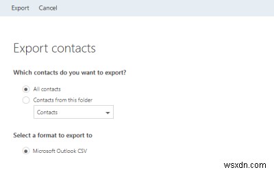 Outlook People 웹 앱을 사용하여 연락처를 관리하기 위한 팁 