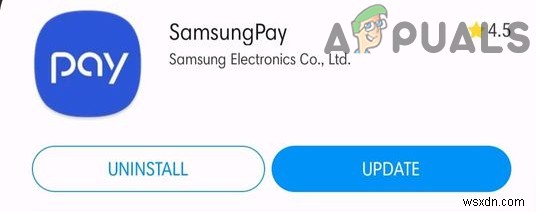 수정:Samsung Pay가 작동하지 않음 
