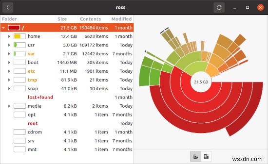 Ubuntu에서 디스크 사용량을 분석하는 방법 