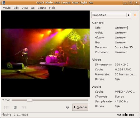 Ubuntu Media Player에서 YouTube 동영상을 보는 방법 