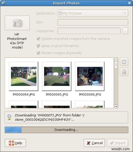 Ubuntu에서 디지털 카메라의 사진을 PC로 이동하거나 복사하는 방법