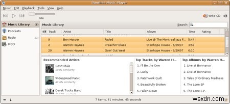 Banshee를 사용하여 Ubuntu에서 iPod을 관리하는 방법