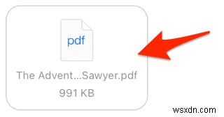 iPad 또는 iPhone의 Apple Books에서 읽을 PDF 파일을 추가하는 방법