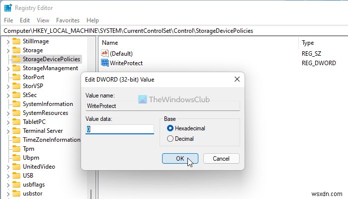 Windows 11/10에서 쓰기 방지된 USB 펜 드라이브를 포맷하는 방법 