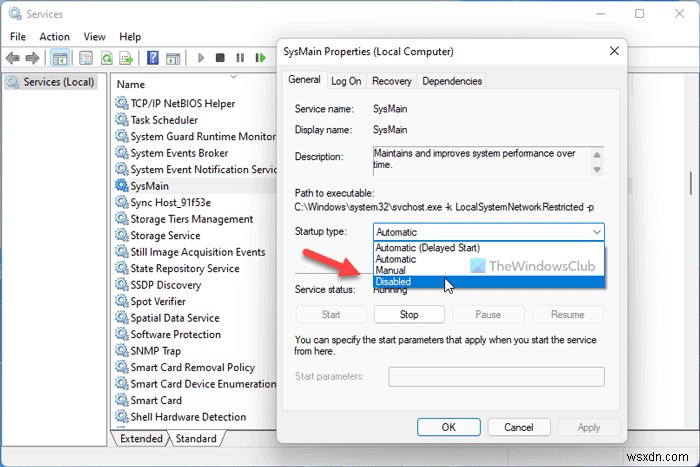 Windows 11/10에서 SSD용 SysMain 및 Prefetch 활성화 또는 비활성화 