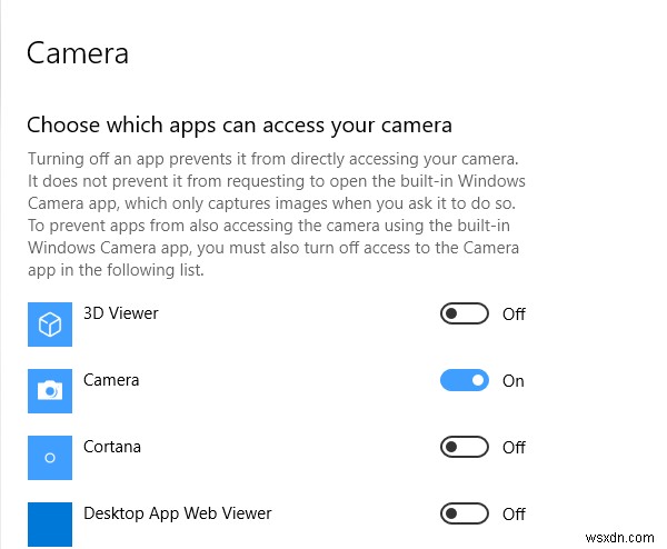 노트북 카메라 또는 웹캠이 Windows 11/10에서 작동하지 않음 
