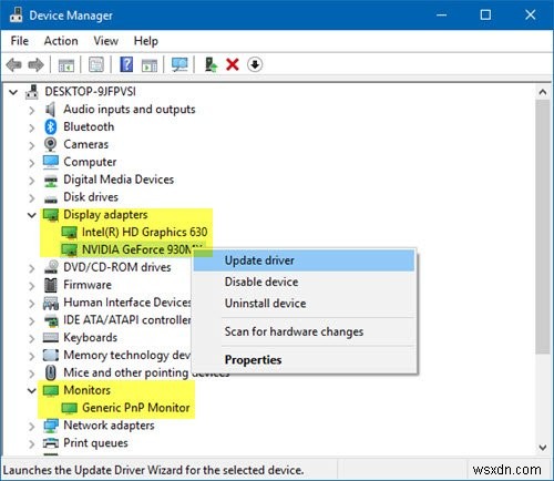 Windows가 두 번째 모니터를 감지할 수 없음 – Windows 11/10 
