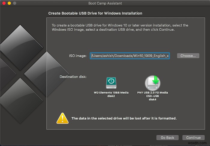 PC용 Mac에서 Windows 10 부팅 가능한 USB를 만드는 방법 