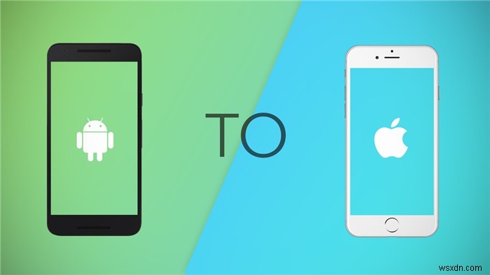 Android에서 iPhone으로 앱을 전송하는 가장 쉬운 방법 