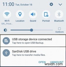Samsung S10/20/21/22에서 USB 스틱으로 사진 전송 
