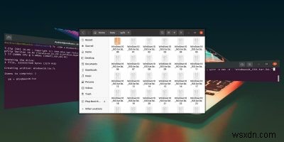 Ubuntu에서 파일을 압축하고 분할하는 방법 