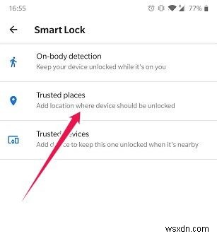 Android에서 Smart Lock을 설정하고 사용하는 방법 