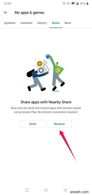 Nearby Share를 사용하여 Android에서 파일 및 앱을 공유하는 방법 