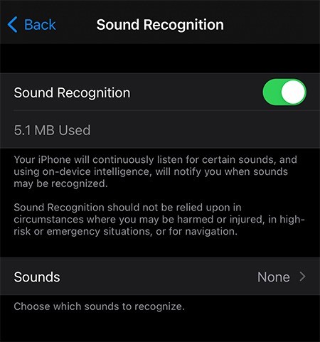 iPhone에서 소리 인식 알림을 사용하는 방법 