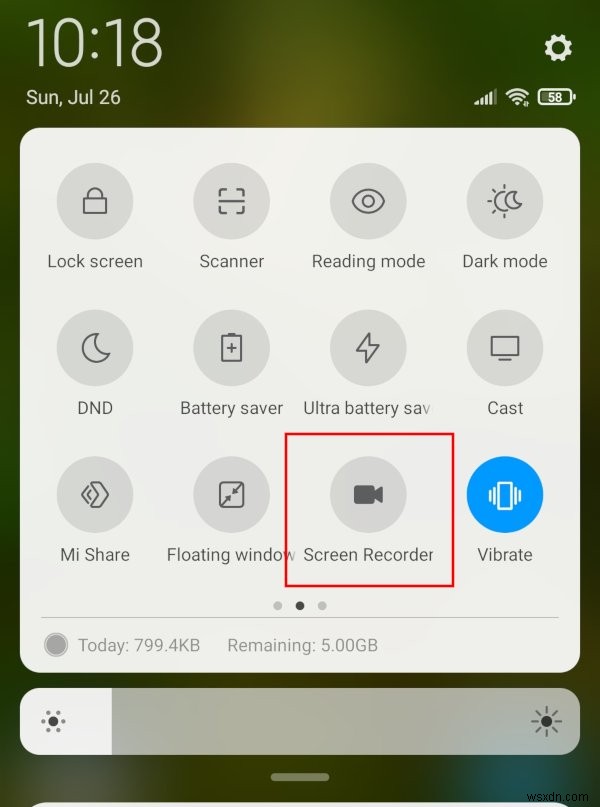 Android 10에서 숨겨진 스크린 레코더를 활성화하는 방법 