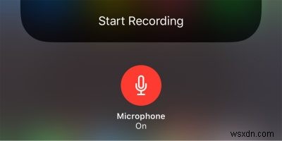 iOS에서 외부 오디오로 화면을 녹음하는 방법 