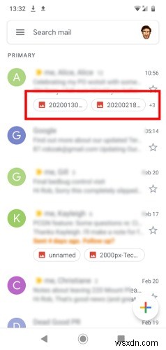 Android에서 Gmail 첨부 파일을 저장하는 방법 
