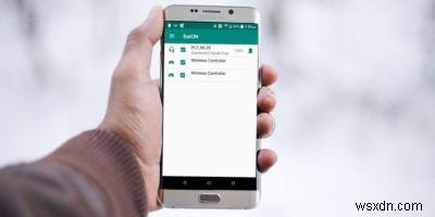 Android에서 페어링된 Bluetooth 액세서리의 배터리 수명을 확인하는 방법 