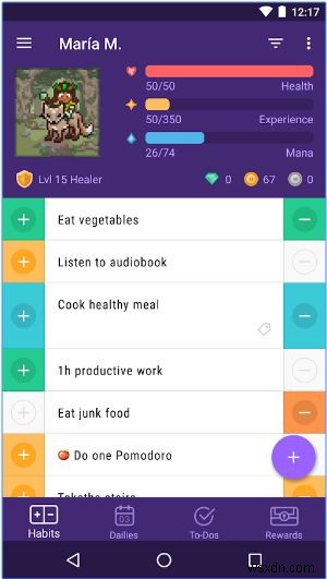 좋은 습관을 만드는 데 도움이 되는 5가지 습관 추적 Android 앱 