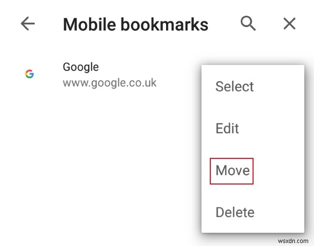 Android의 홈 화면에 Chrome 웹페이지 및 책갈피를 추가하는 방법 