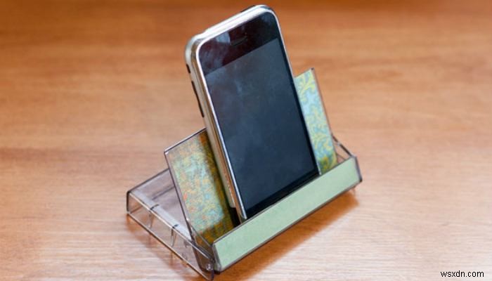 쉽게 만들 수 있는 영리한 DIY 스마트폰 거치대 6개 